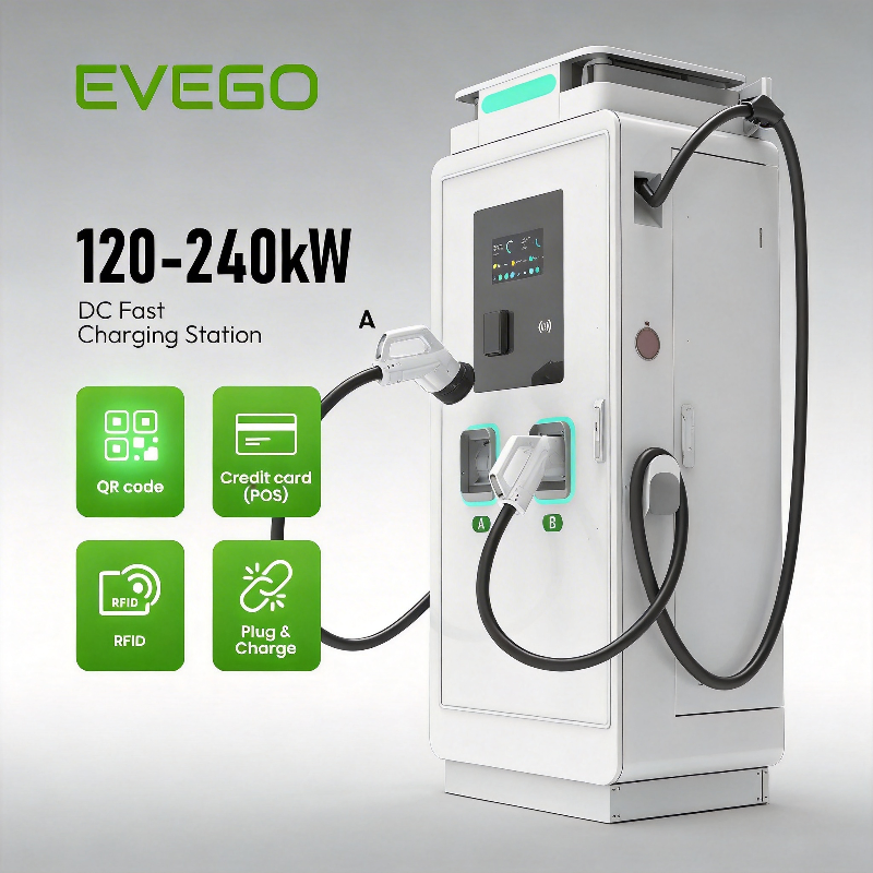 DC EV Car Charger 180kw 300A Floor-Mounted Home Charging Station