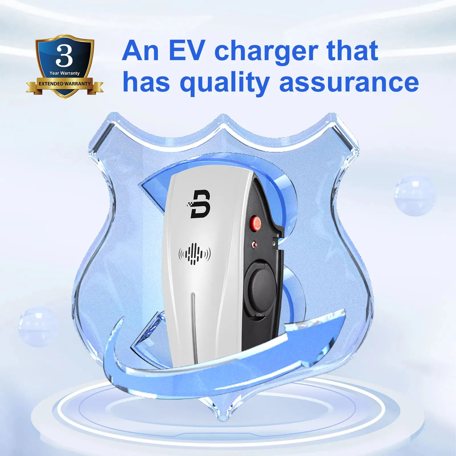 Beny Load Balance AC EV Charger Solar Power Charging Station Smart APP Level 2 EV Charger Station