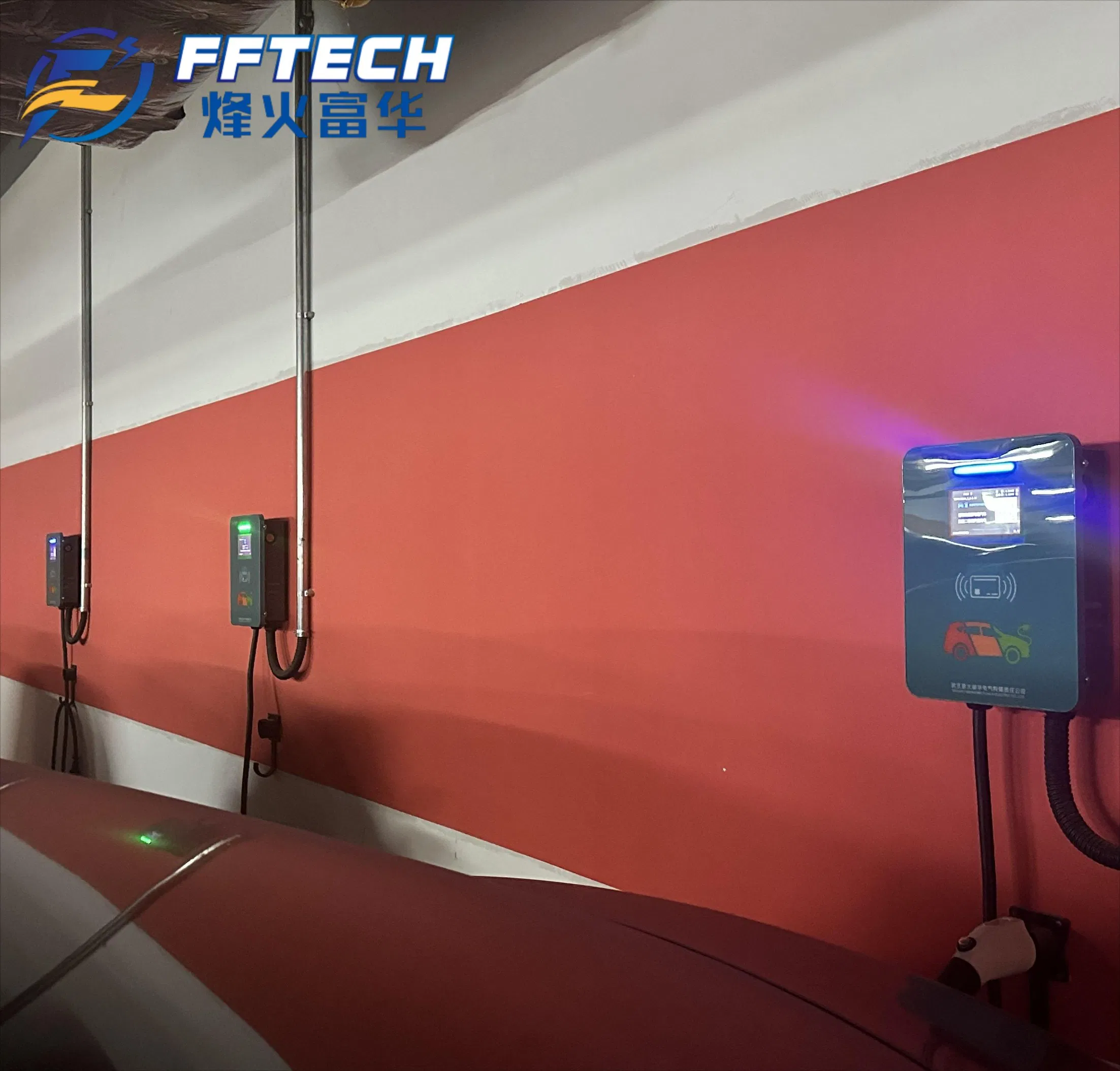 High-Power 220VAC Home EV Charger with CCS2 Type2 Connector