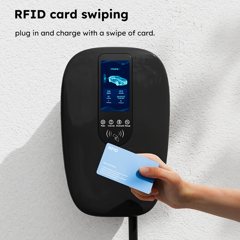 22kw Type 2 EV Wallbox Charger, Fast Charging IP65 EU Plug