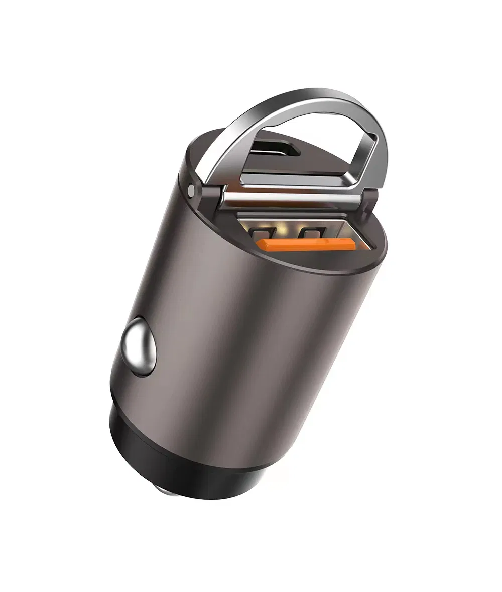 Aspor High Quality Pd+QC3.0 30W Power Adapter USB A/C Pd Charger Dual USB Port Fast Charger Slim &amp; Portable Design