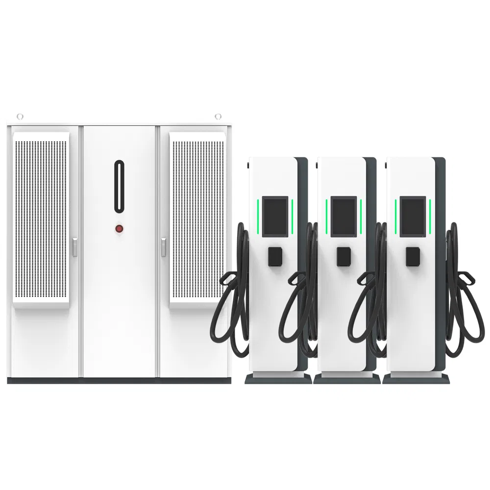 360kw480kw 720kw Split Car Charging Station DC Fast EV Charger Power Cabinet Separate From Multiple Charging Terminals Fleet