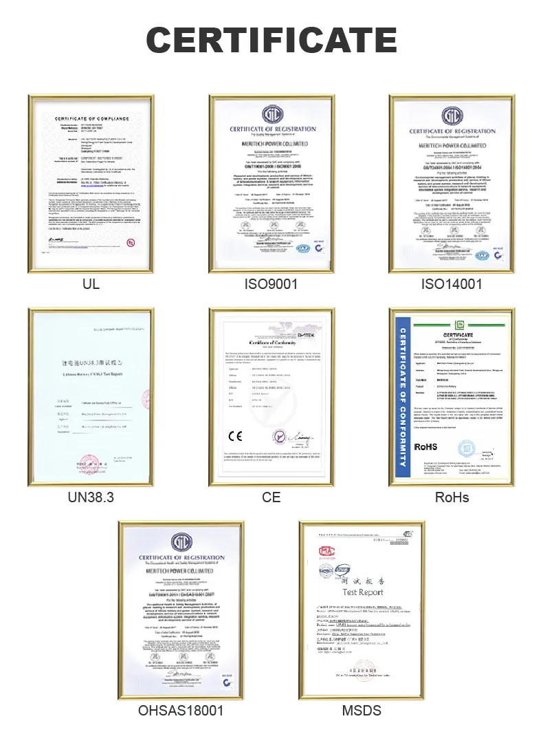 Product Certifications