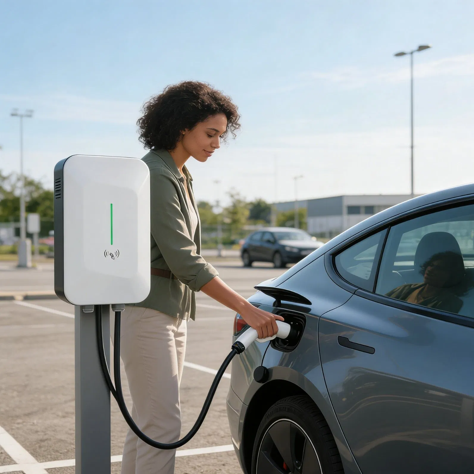 Ocpp 2.0 Compliant 22kw AC EV Charger for Fleet Operators with API Integration