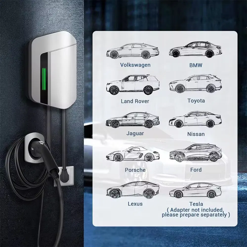 AC 22kw EV Charger Wallbox with Load Balance EV Chargers Solar CE Approved Electric Car Charging Stations