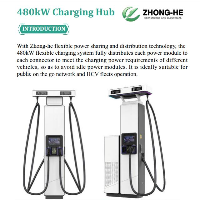 360kw 480kw Electric Vehicle Charging Station for Bus Truck Fleet Super Charger