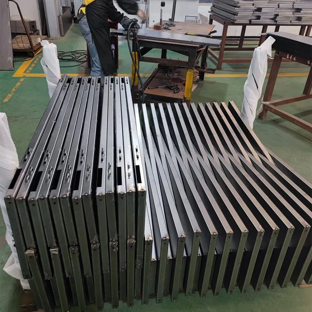 Industrial Sheet Metal Fabrication Street-Side EV Charging Box for Public Installations