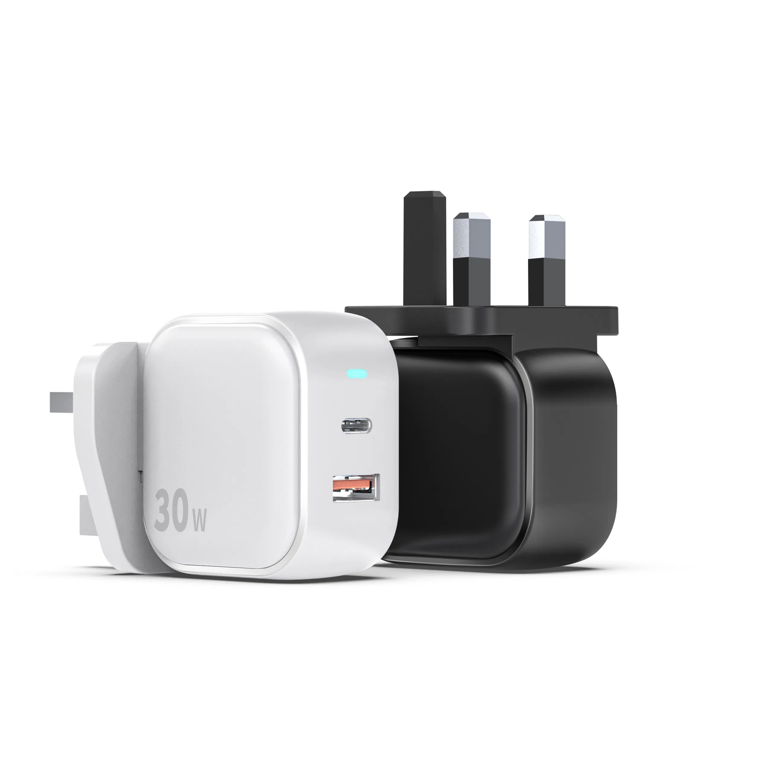 Pd30W a+C Dual Port Quick Charge USA/EU/UK Mobile Phone Charger