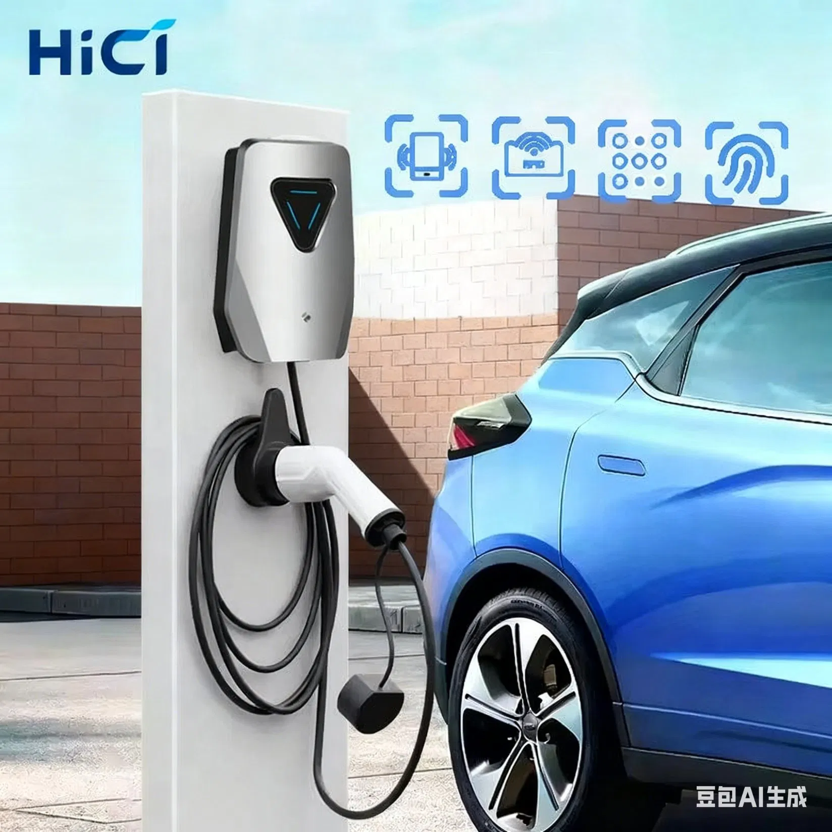 High-Efficiency EV Charger for Home and Fleet Use