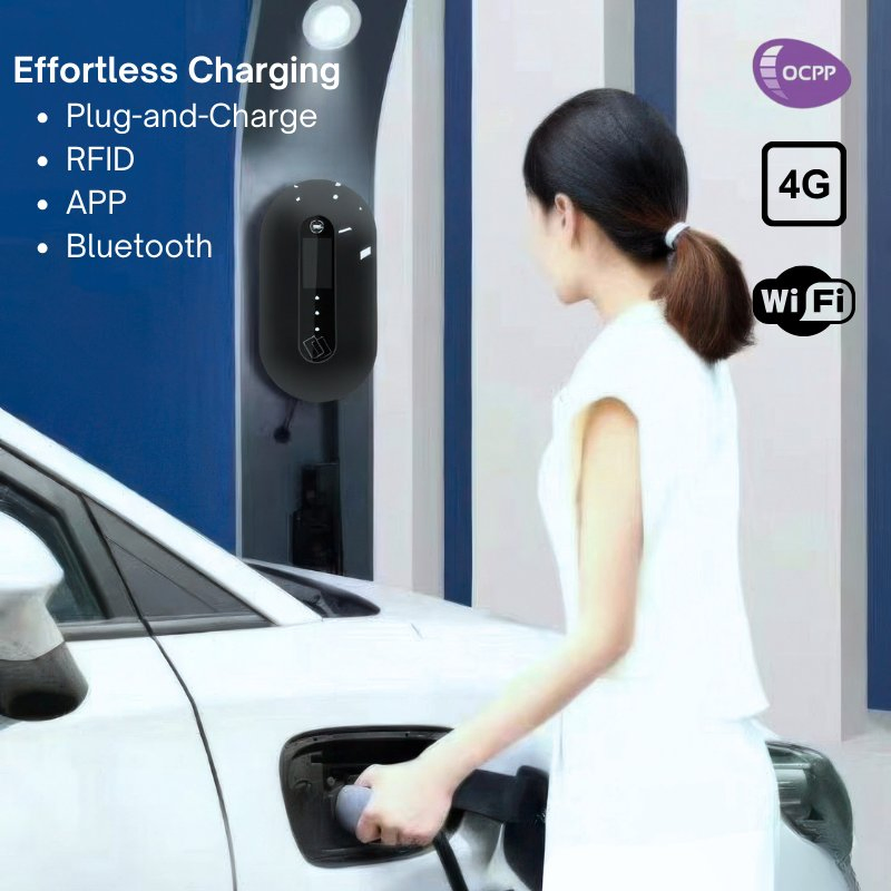 Smart APP Control 7kw 11kw 22kw AC EV Charger Wallbox Electric Vehicle Charging Station