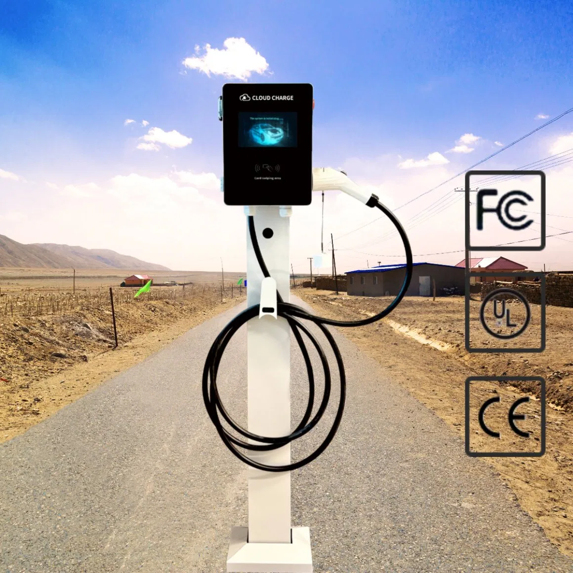 High Quality Home Residential Commercial Parking Lot 7kw AC EV Electric Vehicle Car Charge Charging Station Charger