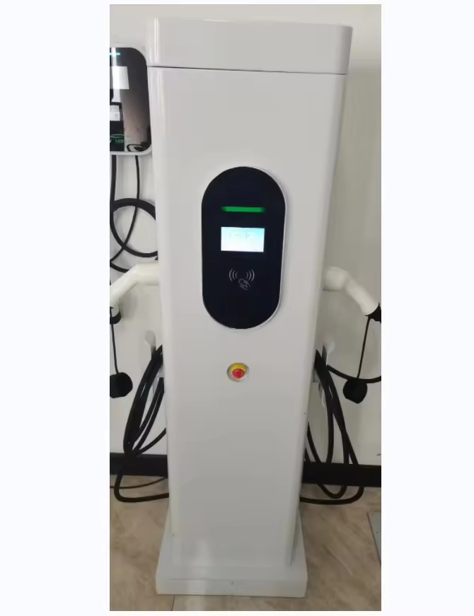 Home Use 22kw AC EV Charger Pile Level 2 Smart Commercial Charging Station Type 2 Connector High-Power Floor Evse