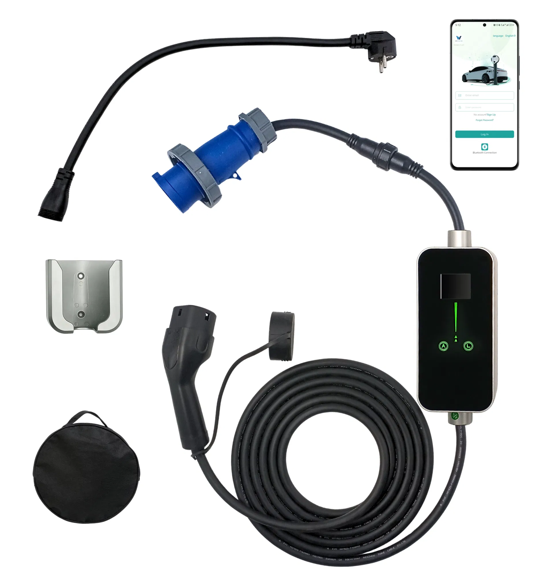 7kw Type 2 EV Charger Portable