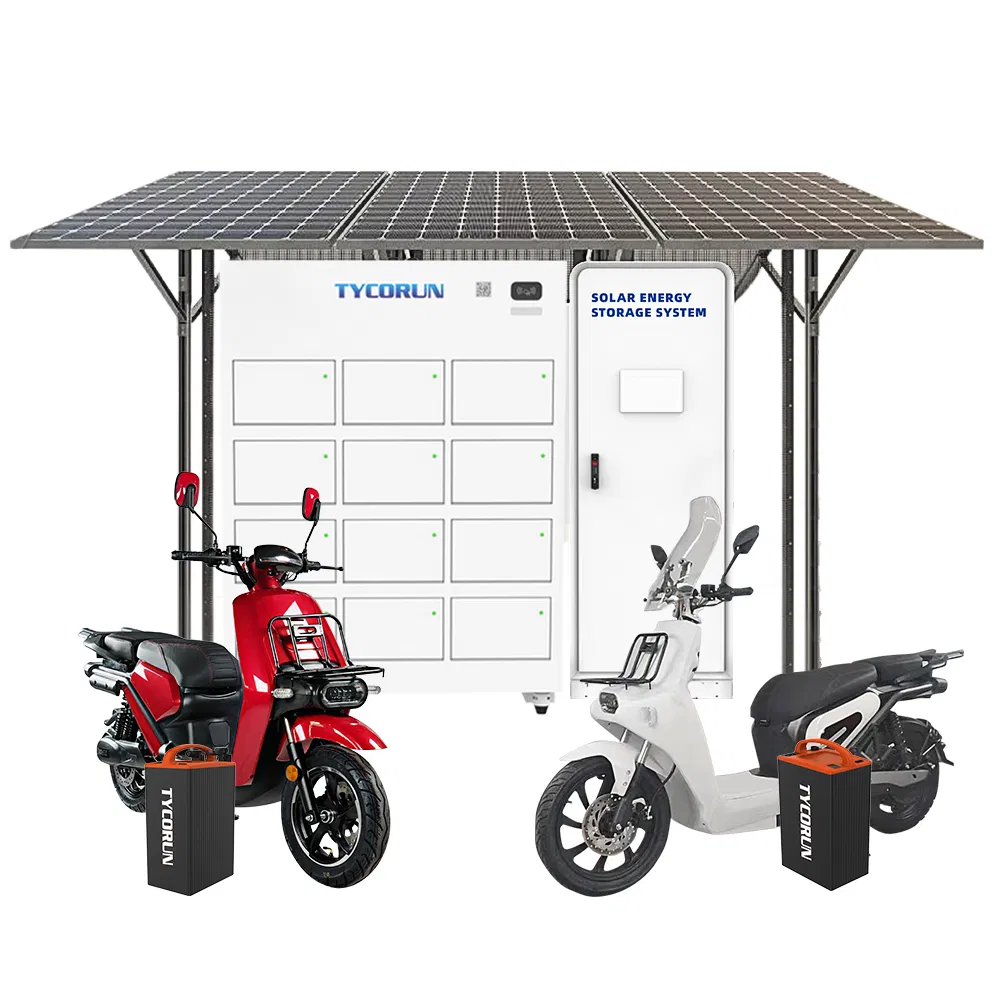 Tycorun Battery Swapping Station Power Exchange Solution Outdoor Charging Cabinet