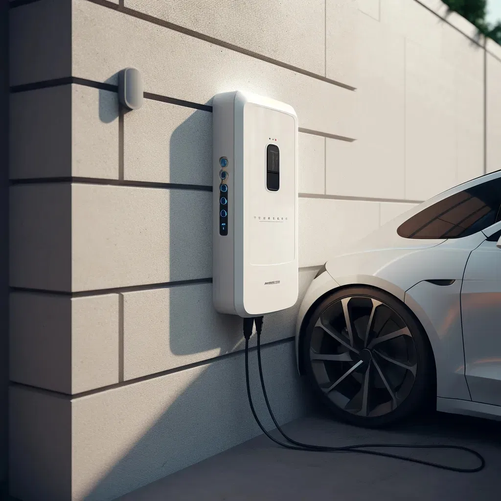 Wall Mounted AC EV Charger Dynamic Load Balancing