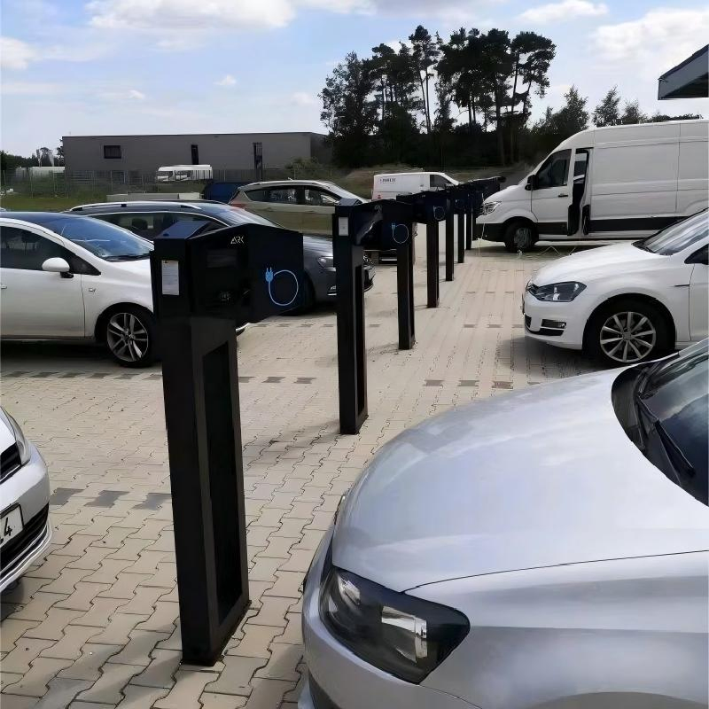 AC 22kw Wallbox Commercial 3 Phase EV Charging Stations