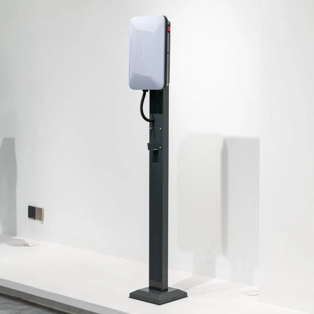 7kw AC EV Charging Stations Car Electric Chargers Portable Commercial EV Charger Station with Card Swiping