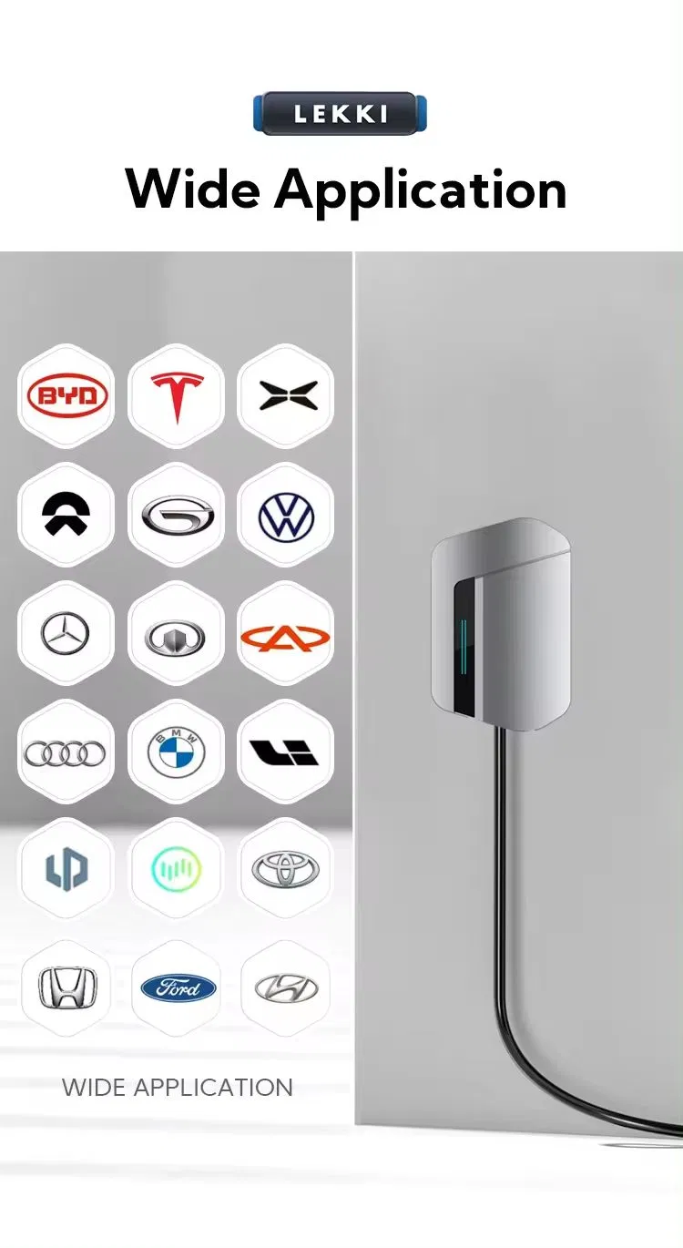 AC 22kw EV Charger Wallbox with Load Balance EV Chargers Solar CE Approved Electric Car Charging Stations