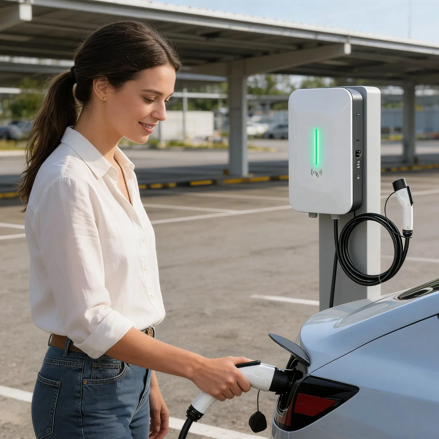 Ocpp 2.0 Compliant 22kw AC EV Charger for Fleet Operators with API Integration