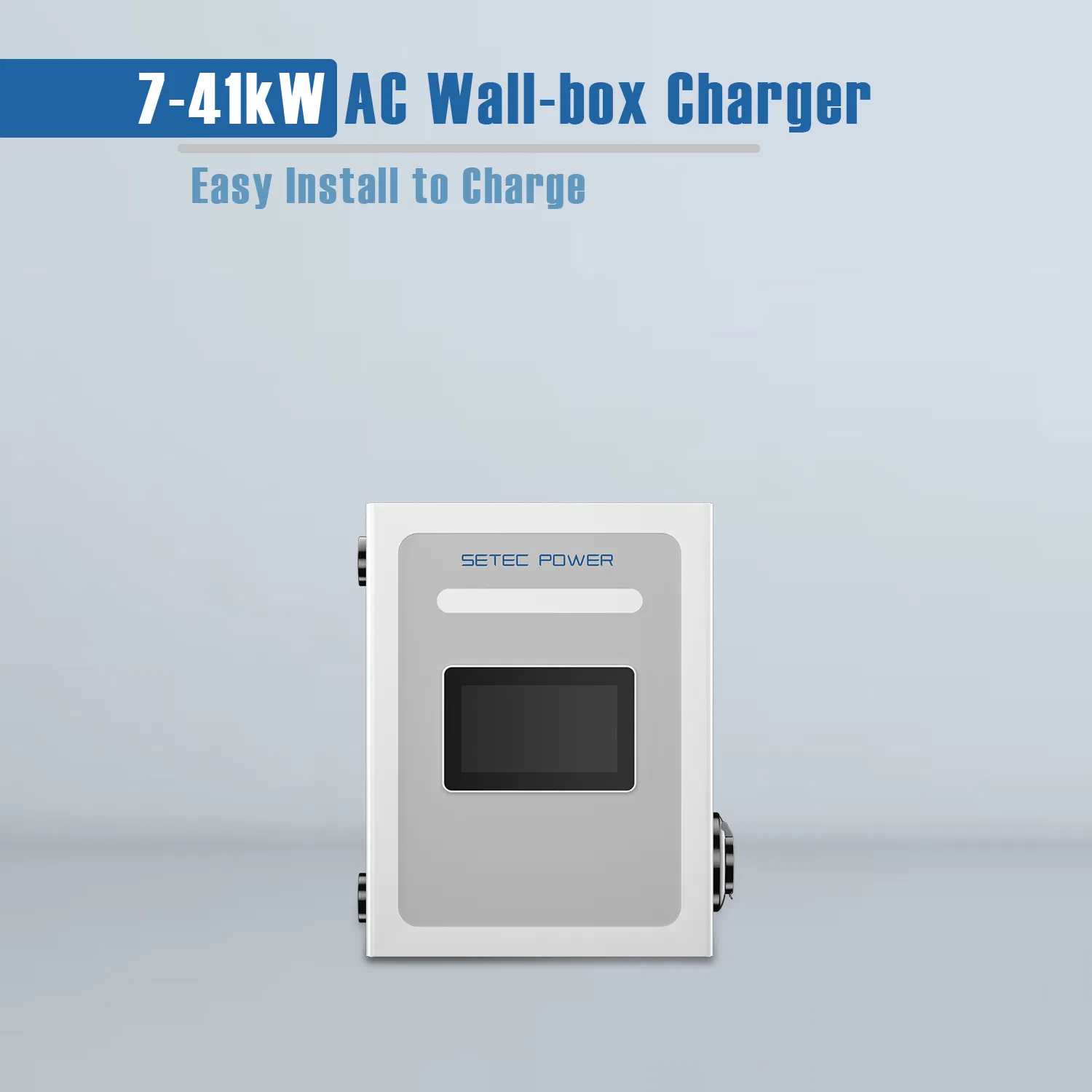 SETEC POWER Commercial &nbsp;Advanced 7kW to 41kW AC Wall-Mounted Electric Car Charger EasyCharger Electric Vehicle Charging Station