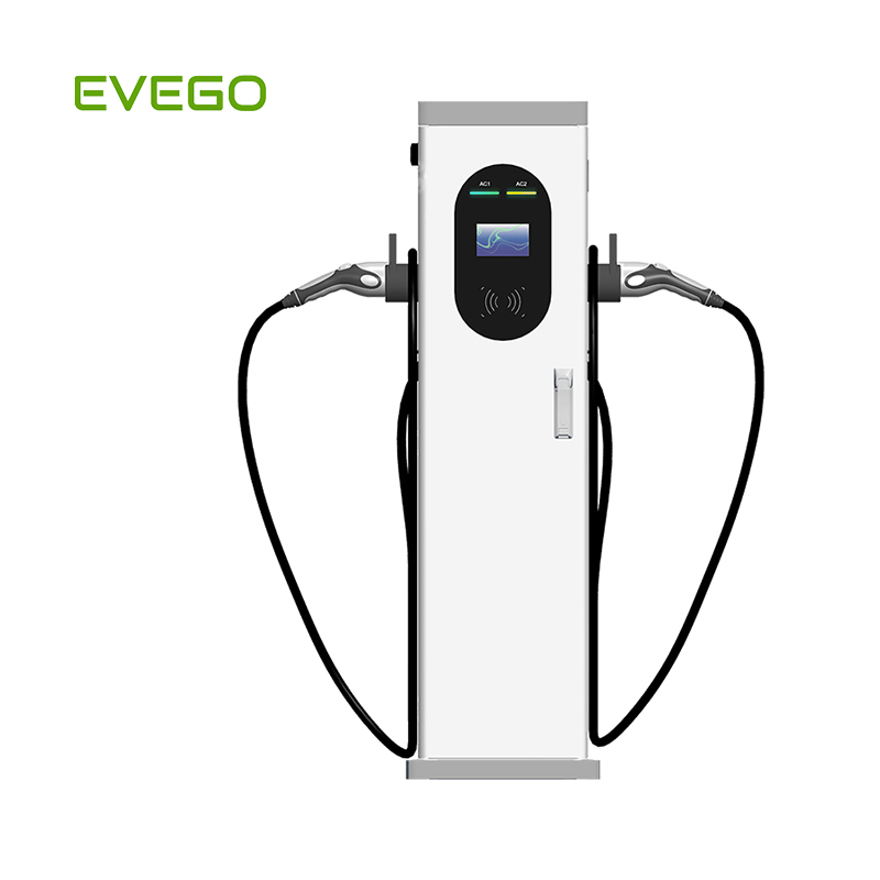 Promotional Dual-Port RFID AC EV Charger for Commercial Use