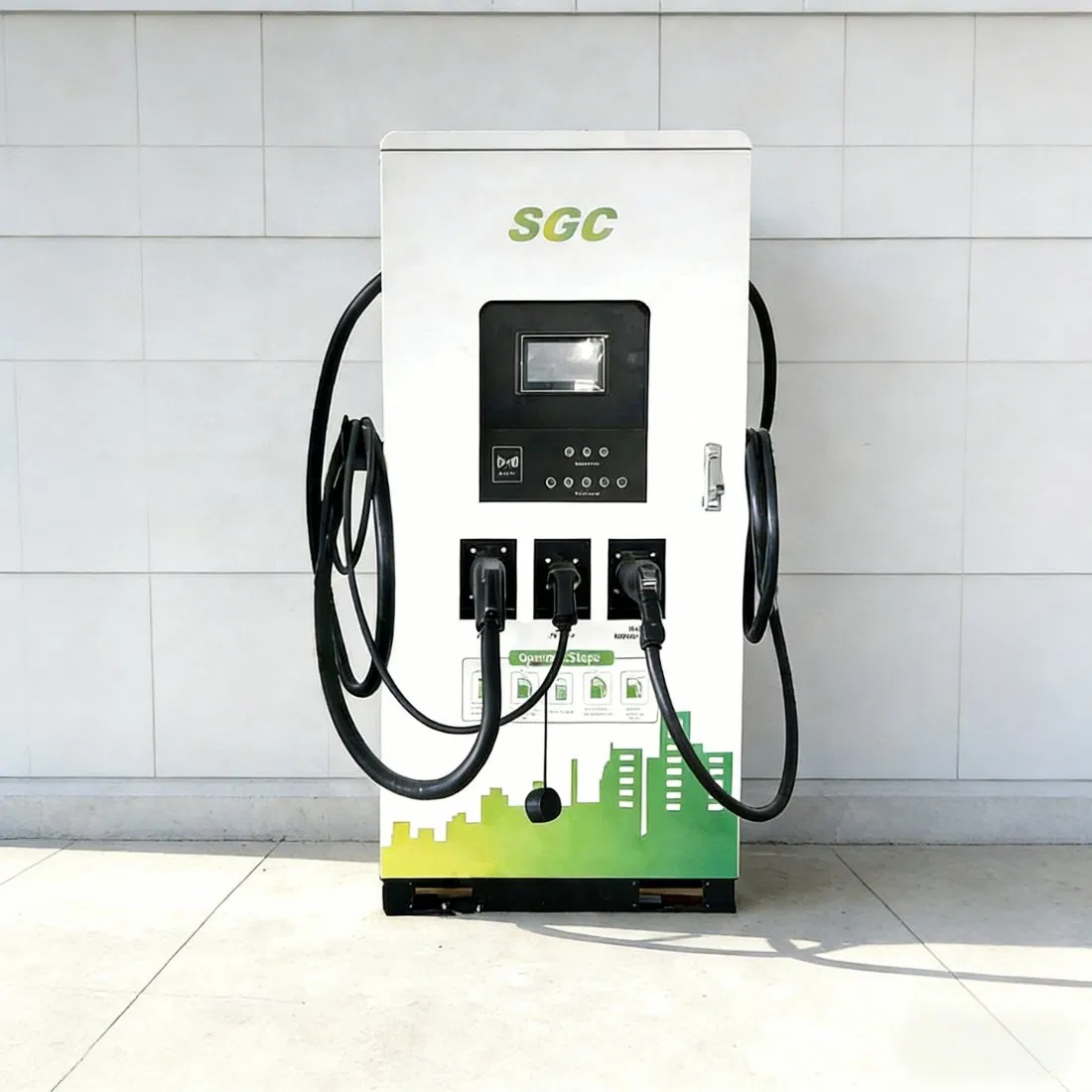 Byd 240kw Triple Standard DC EV Fast Charger CCS2 GB/T AC Type 2 for Commercial Fleets