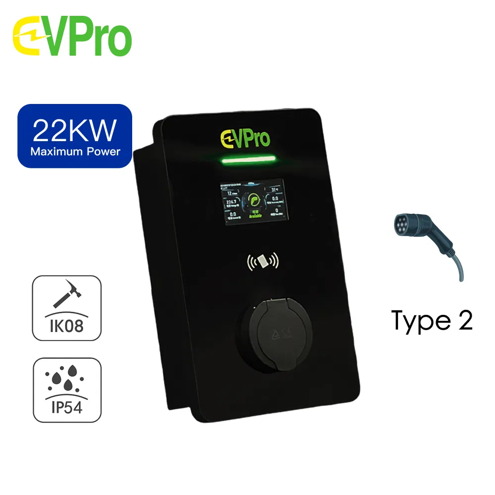 Zhongchongfu OEM/ODM 60kw Smart AC Mobile Charging Pile with CCS1 CCS2 IP54 Emergency Fast for Electri Car APP Control RFID ISO 9001 ISO 14001 CE Charger