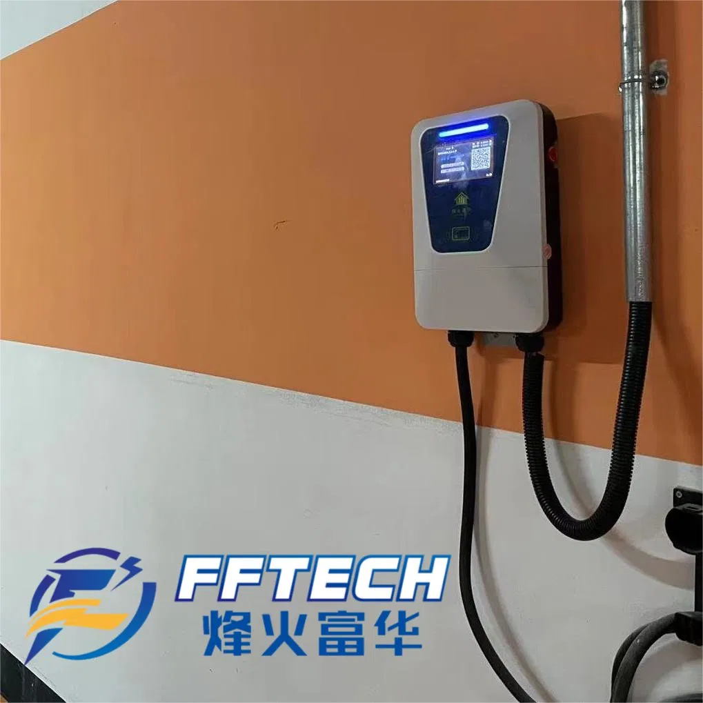 Ffetech Car Accessories 7kw/11kw/22kw AC Fast Charger Byd Dophine Ocpp1.6j