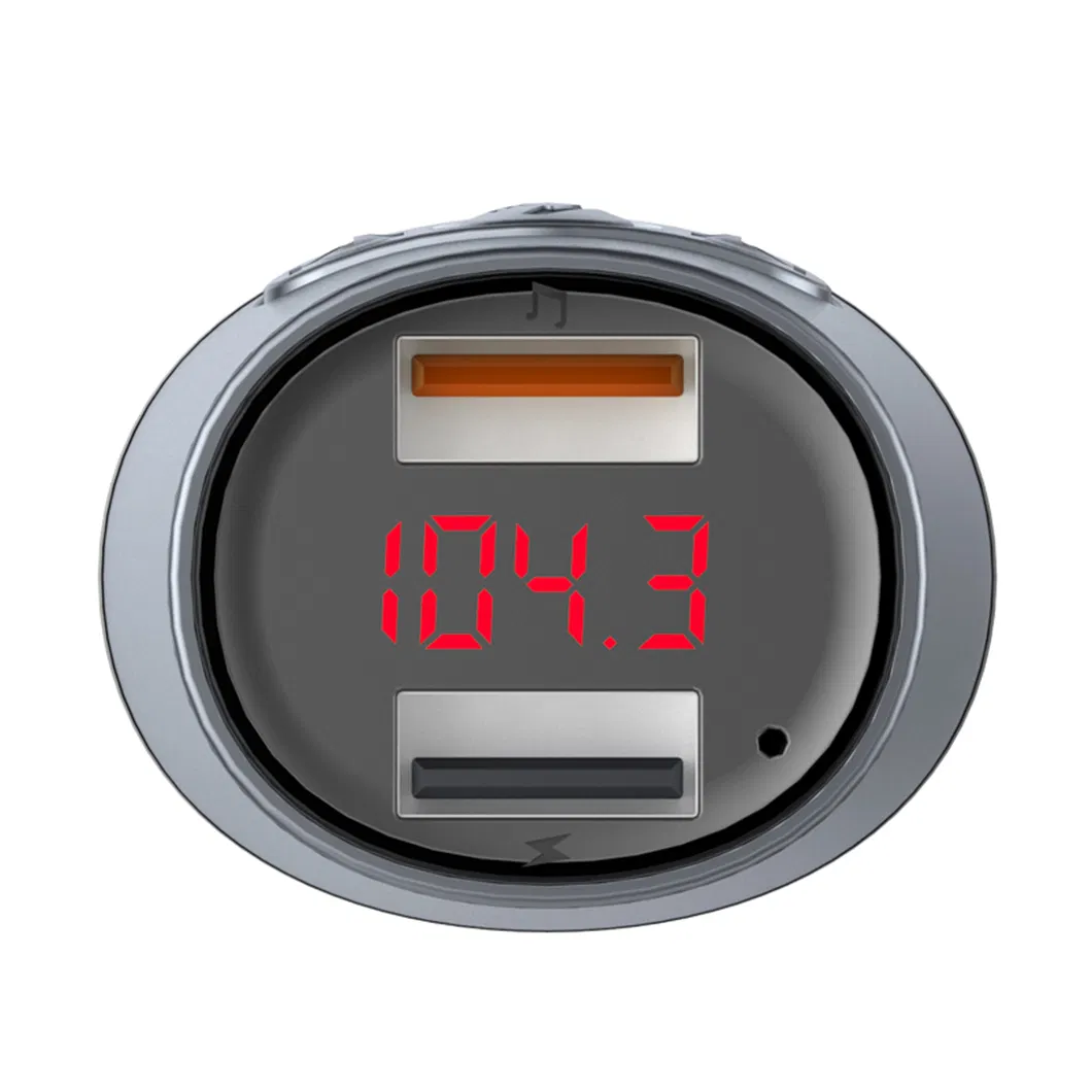 High Quality 12W Mini Car Socket Adapter Pd a&C USB C Car Charger Adapter Dual Port Type C Car Charger