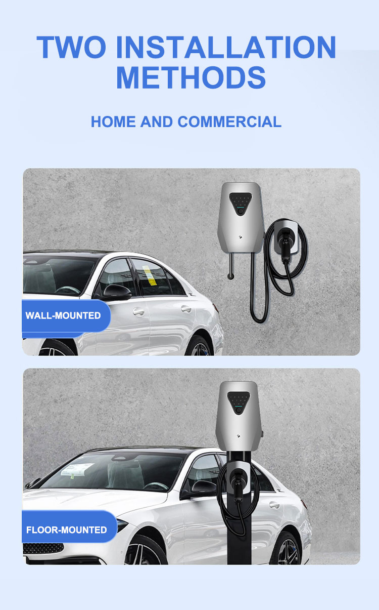 High-Efficiency EV Charger for Home and Fleet Use