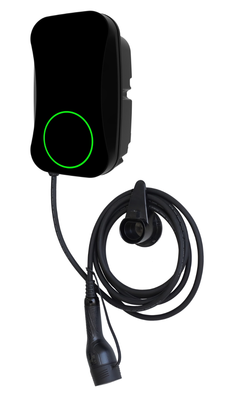 ETL Smart Wallbox AC EV Charger Dynamic Load Balancing Type1 EV Charger