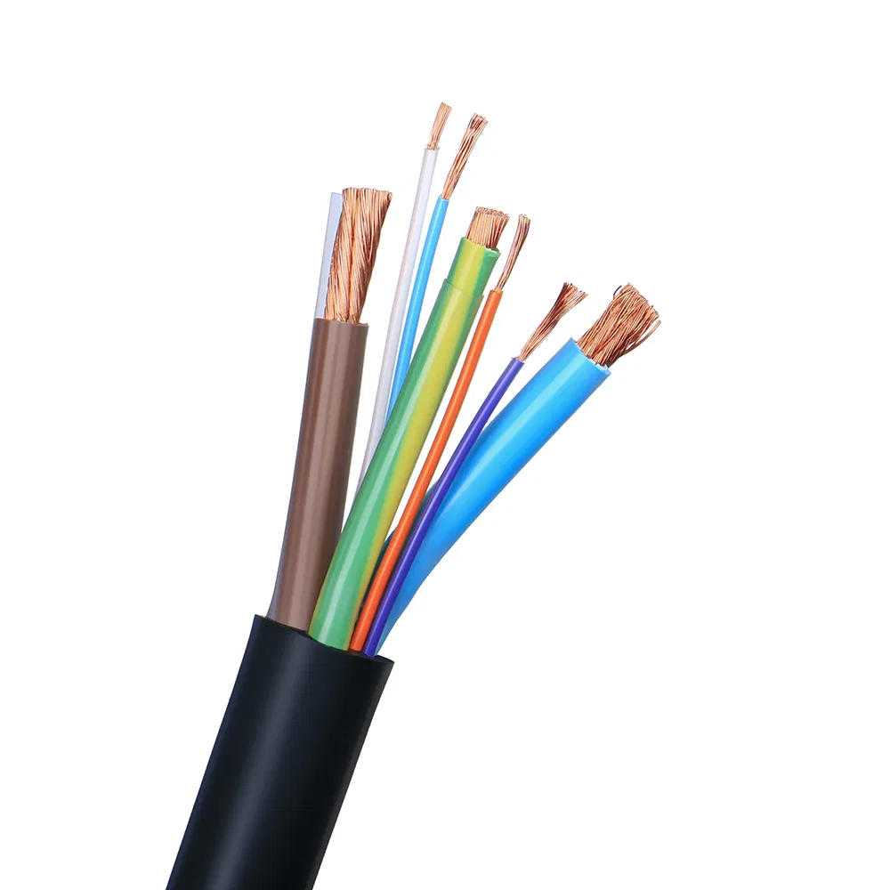 450/750V AC Electric Vehicle Charging Cable TPE-Sheathed EV-Ssps Type, Manufactured for Level 2 EV Chargers and Home/Commercial Charging Stations