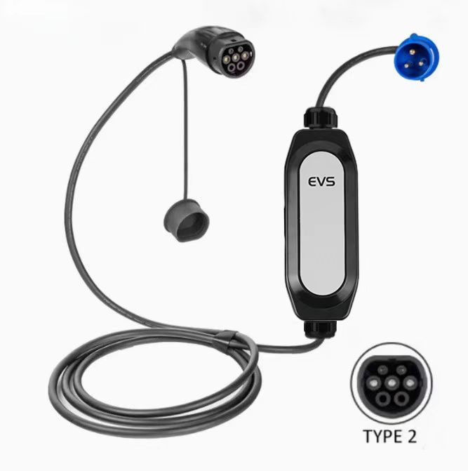 Hot Sales AC Plug Customizable 3.5kw/7kw/11kw/22kw Portable EV Charger Car Battery Electric Vehicle Charging Station