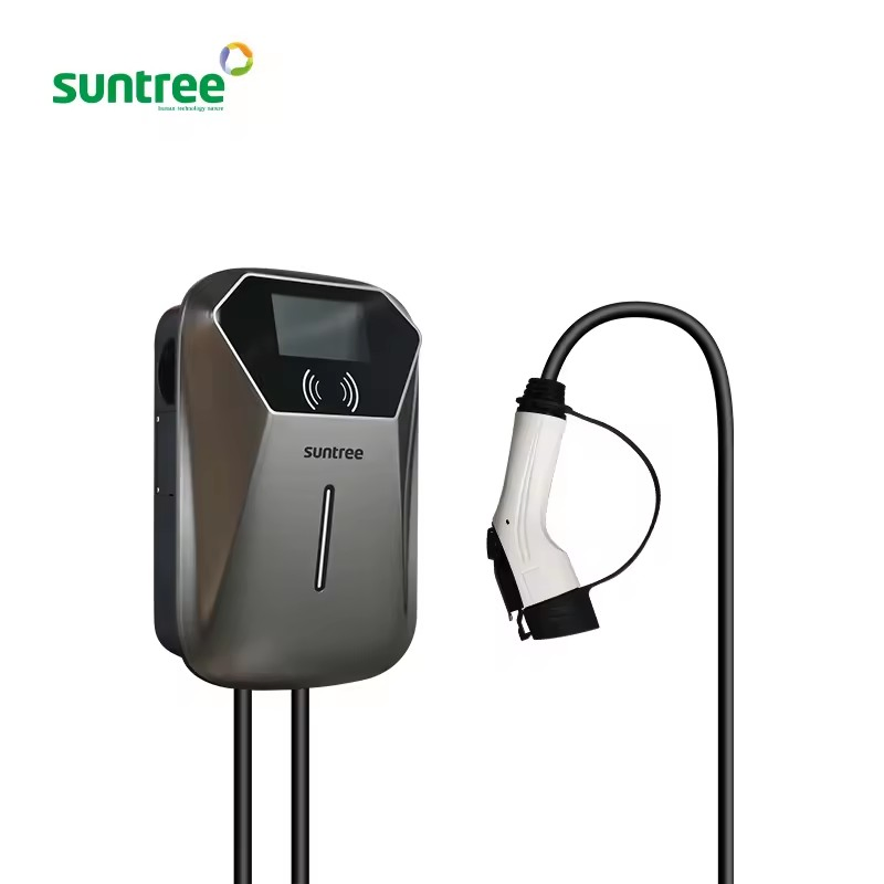 Suntree WiFi 4G Smart APP Control 16A 11kw AC EV Charger Wallbox