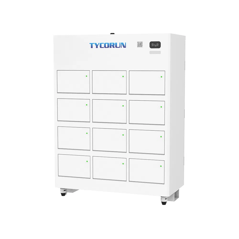 Tycorun Mobile Battery Swapping Charging Cabinet Solution EV Battery Swapping Station Manufacturer