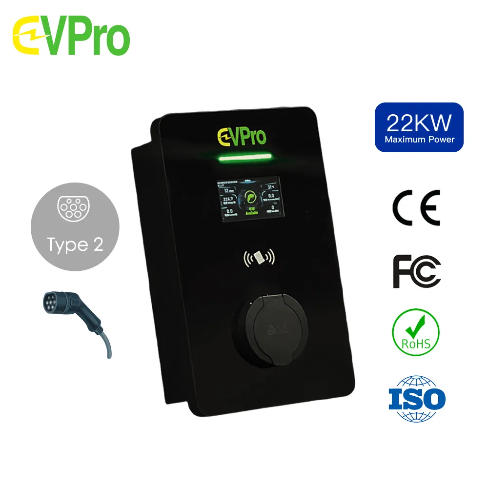 Zhongchongfu OEM/ODM 60kw Smart AC Mobile Charging Pile with CCS1 CCS2 IP54 Emergency Fast for Electri Car APP Control RFID ISO 9001 ISO 14001 CE Charger