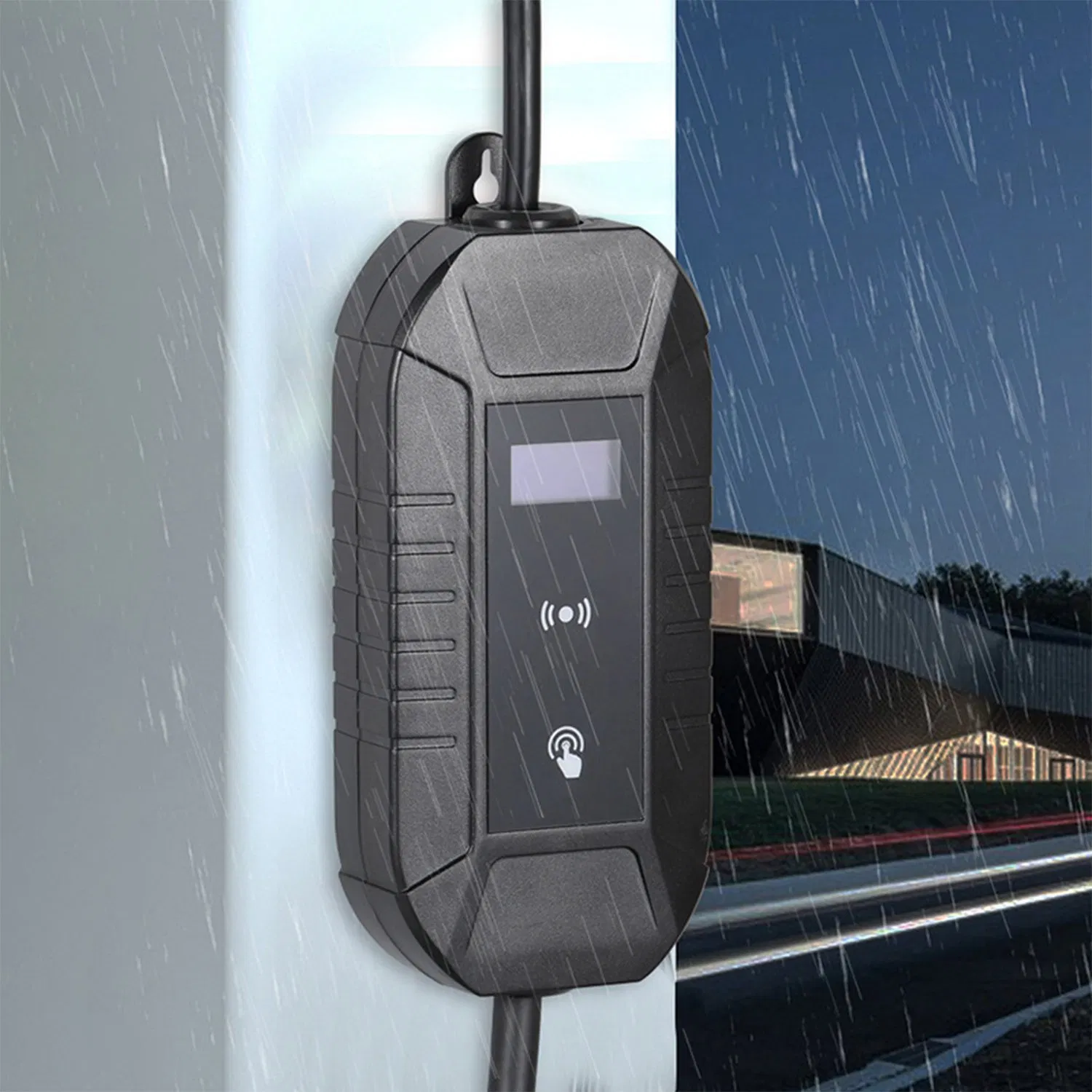 New Design Factory Price 3.5kw LCD AC EV Charger J1772 Portable EV Charger