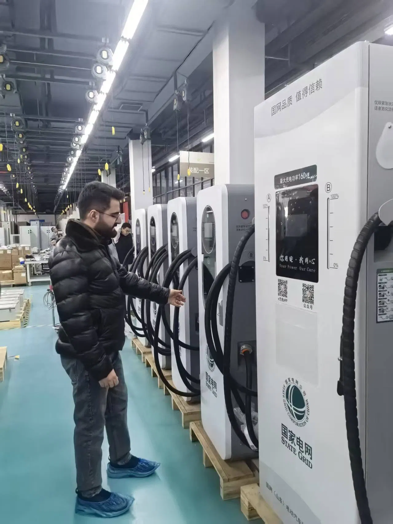 Commercial Use 60kw 120kw 160kw 240kw Electric Vehicle Car Battery AC EV Charge Charger Charging Station with Ocpp1.6 CE TUV Certificates