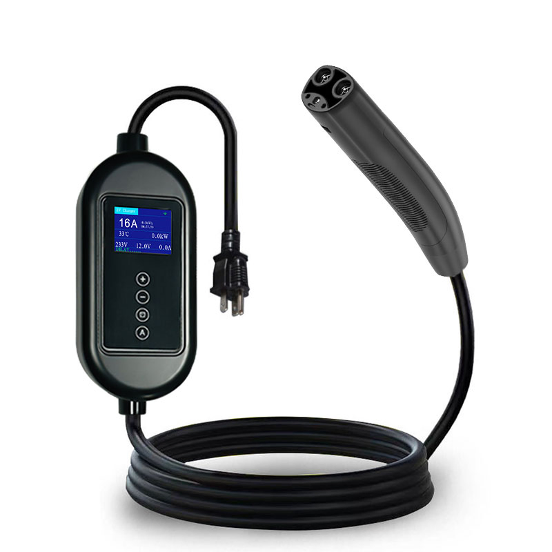 for Tesla Electric Vehicle Mobile Charging 40A Fast Home Charging AC Portable EV Charger Level 2 Nacs Tesla EV Charger