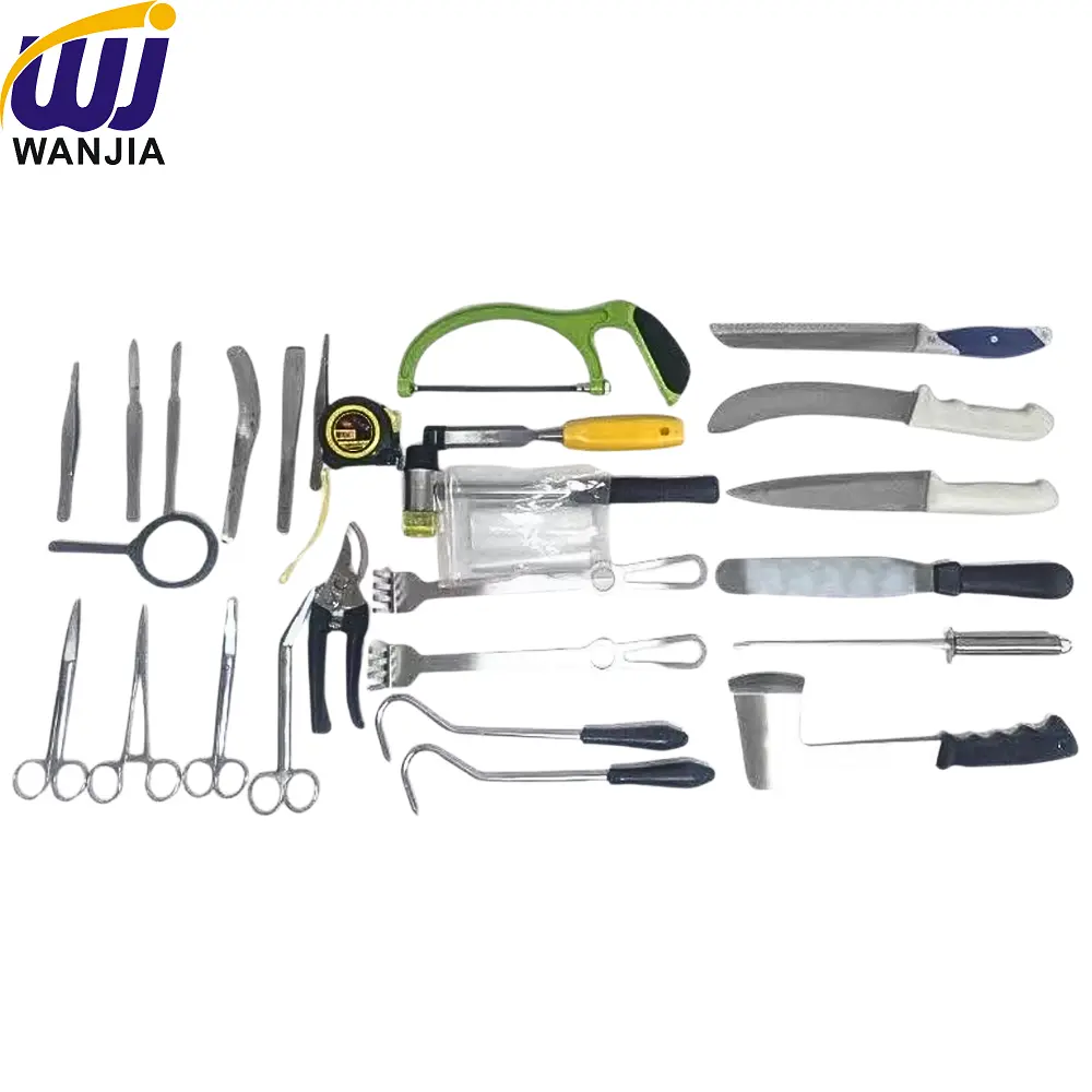 Custom WJ835 Large Animal Dissection Instrument Set Manufacturers, Supplier
