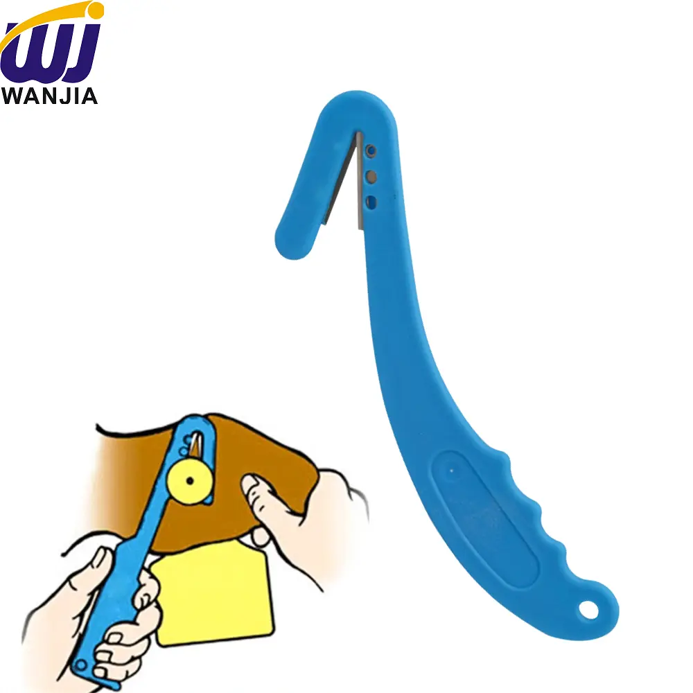 Wholesale WJ768 Livestock Ear Tag Removal Knife with Hanging Hole Manufacturers, Factories