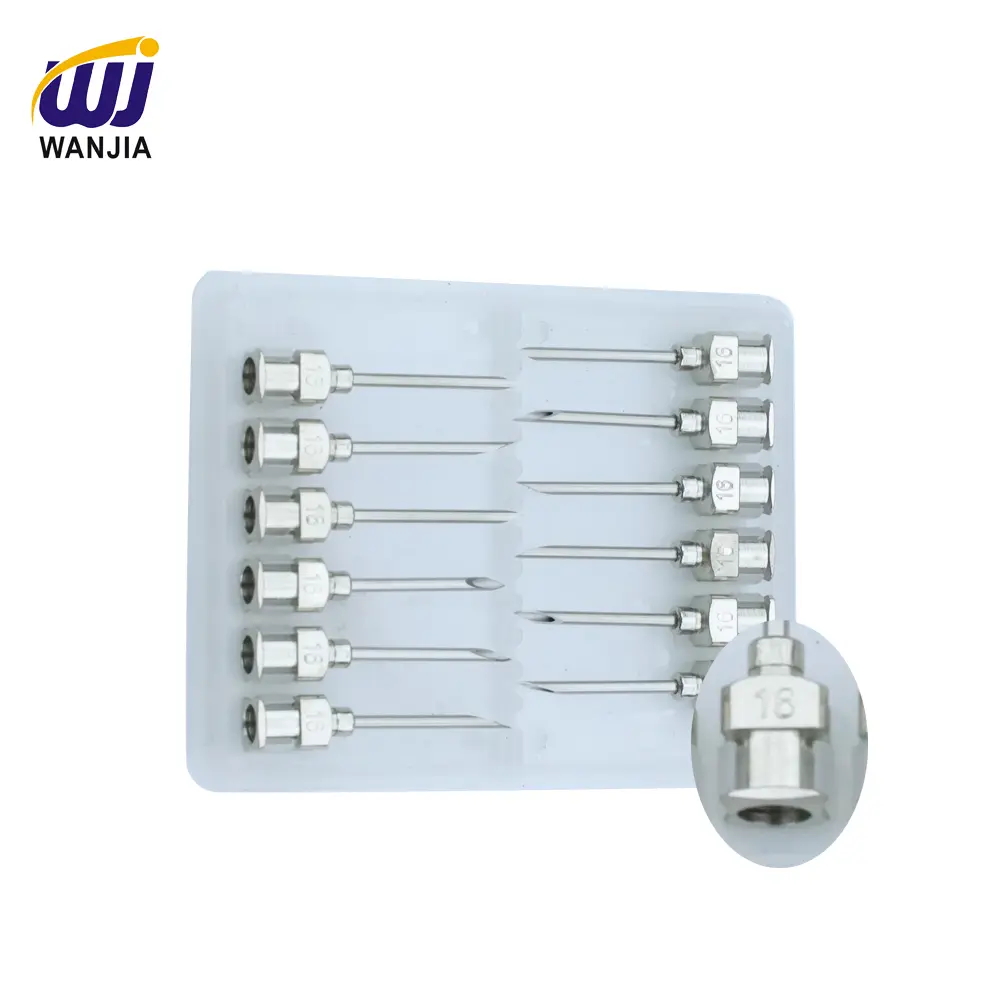 High-Quality WJ312 Veterinary Blunt Needle 12MM Manufacturers, Supplier