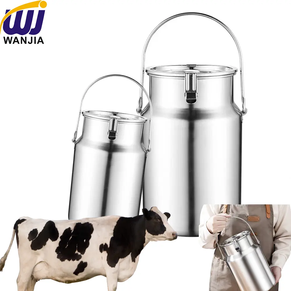 Best WJ826 Stainless Steel Milking Can for Cows and Goats Manufacturer, Factories