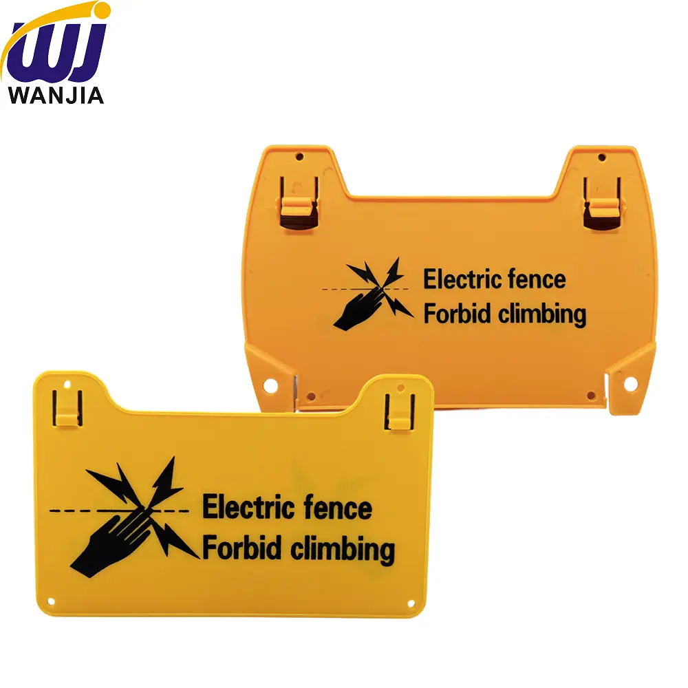 Best WJ831 Electric Fence Warning Sign Manufacturers, Suppliers