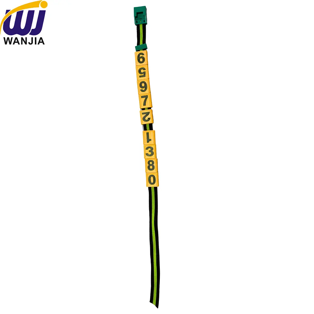 Custom WJ747 Anti-Slip Nylon Cattle Collar with Customizable ID Tags Suppliers, Factory