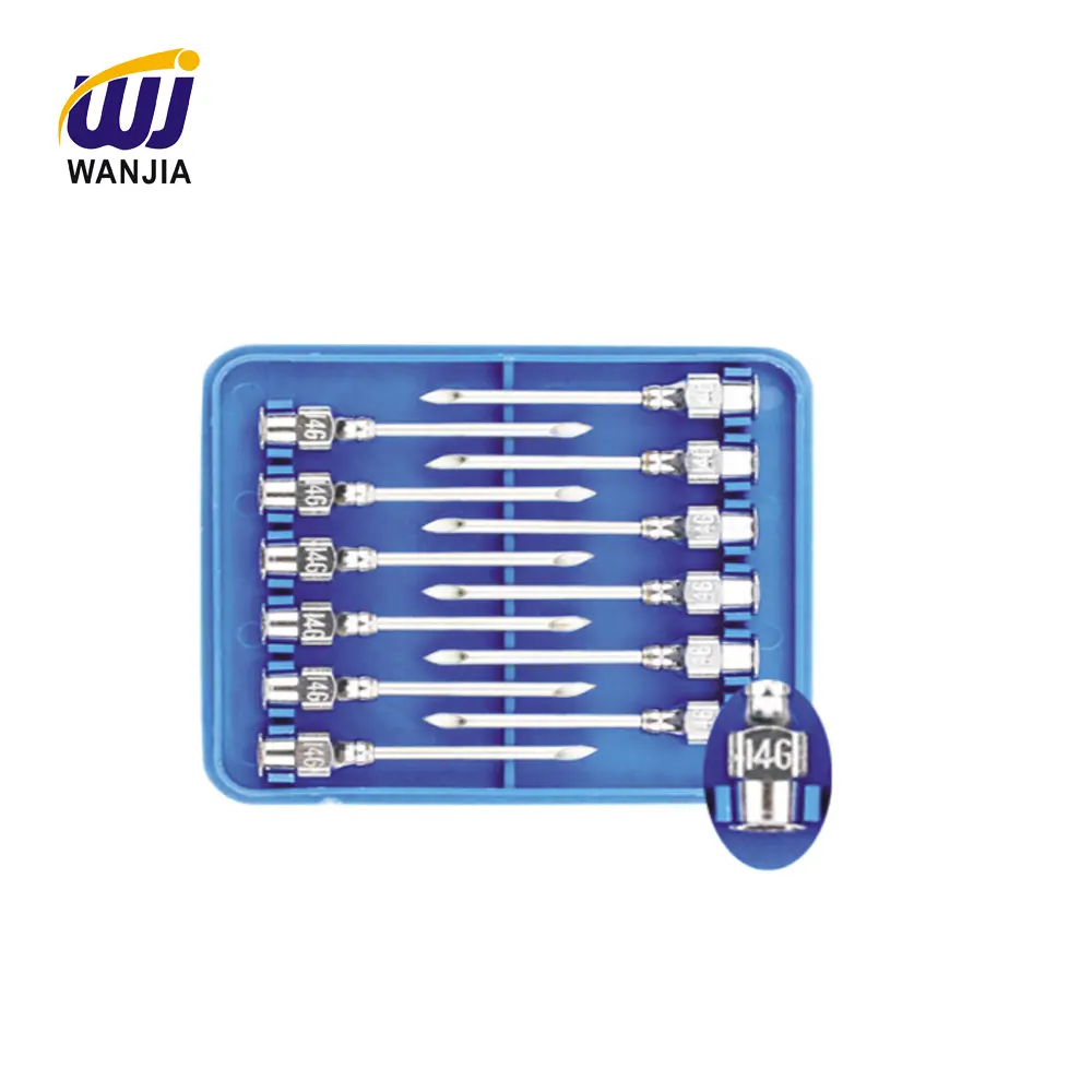 Custom WJ307 Veterinary Needle 13mm Needle Seat Manufacturers, Supplier