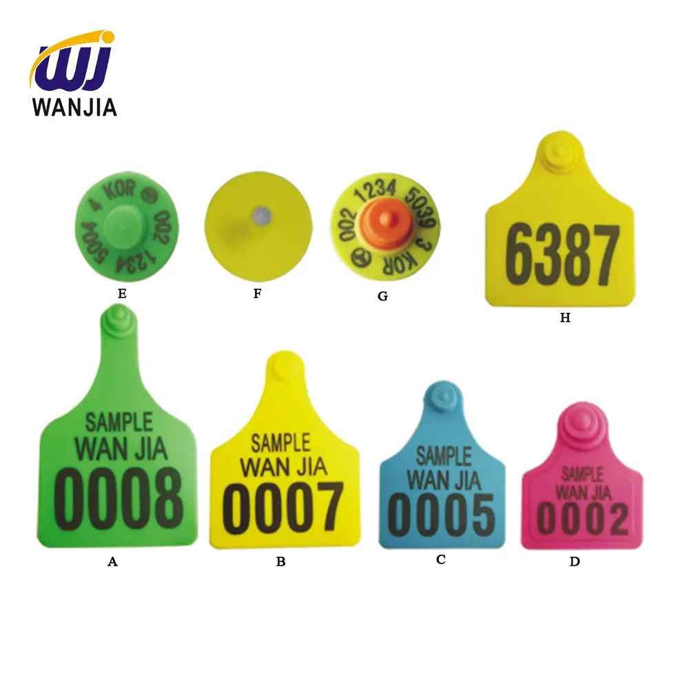 Wholesale WJ406 INSURED EAR TAG WITH LASER PRINTING Manufacturers, Factories