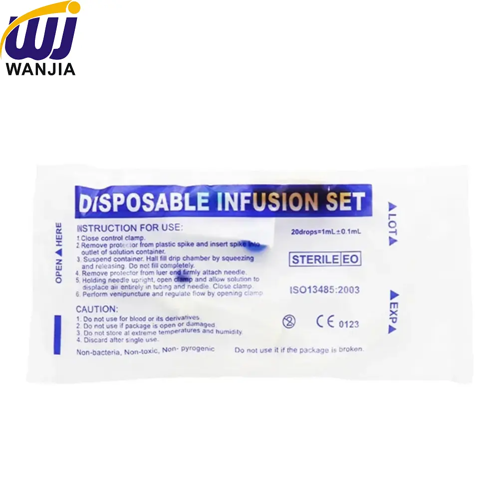 Best WJ212-3 Disposable IV Infusion Set with Needle Manufacturers, Factory