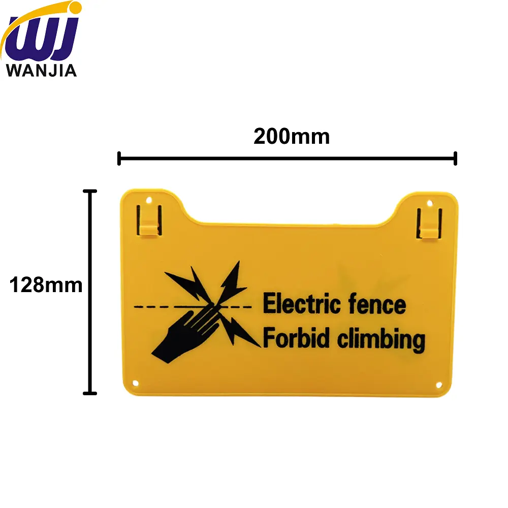 Best WJ831 Electric Fence Warning Sign Manufacturers, Suppliers