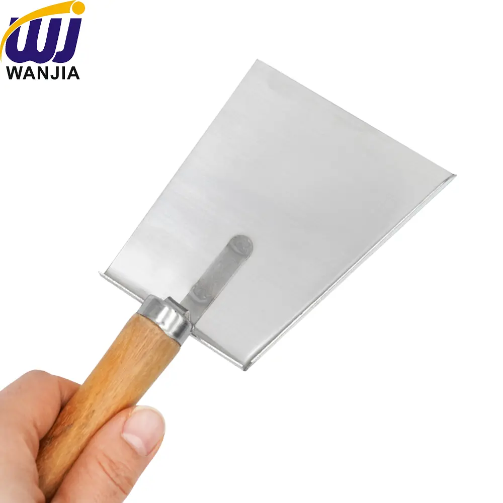 Custom WJ807 Beekeeping Scraper Tool with Wooden Handle Supplier, Factories
